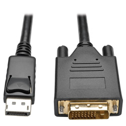 Tripp Lite P581-003-V2 câble vidéo et adaptateur 0,91 m DisplayPort DVI-D Noir