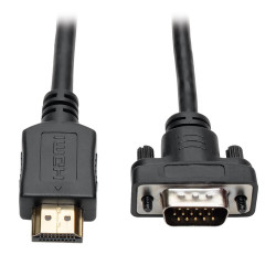 Tripp Lite P566-015-VGA câble vidéo et adaptateur 4,6 m HDMI HD15 Noir