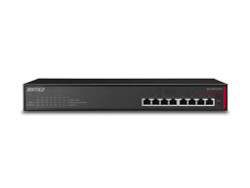 Buffalo BS-MP2008 commutateur réseau Géré L2 10G Ethernet (100/1000/10000) 19U Noir