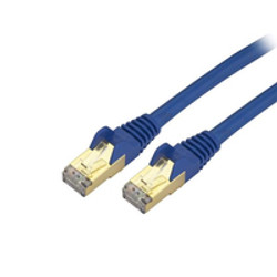 StarTech.com C6ASPAT4BL câble de réseau Bleu 1,2 m Cat6a