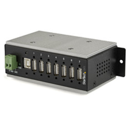 StarTech.com Multiprise USB 2.0 industrielle à 7 ports avec protection électrostatique (ESD) 15 kV