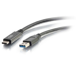 C2G 28831 câble USB 0,914 m USB 3.2 Gen 1 (3.1 Gen 1) USB C USB A Noir