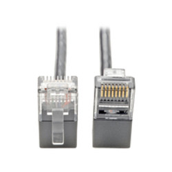 Tripp Lite N201-SR1-GY câble de réseau Gris 0,3 m Cat6 U/UTP (UTP)
