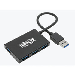 Tripp Lite U360-004-4A-AL hub & concentrateur USB 3.2 Gen 1 (3.1 Gen 1) Type-A 5000 Mbit/s Noir