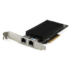 StarTech.com Carte réseau PCIe 10Gb à deux ports avec 10GBASE-T et NBASE-T