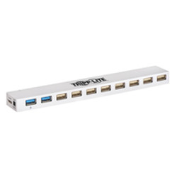Tripp Lite U360-010C-2X3 hub & concentrateur USB 3.2 Gen 1 (3.1 Gen 1) Micro-B 5000 Mbit/s Blanc