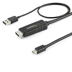 StarTech.com Câble HDMI vers Mini DisplayPort - 2 m - 4k 30 Hz - Adaptateur HDMI à mDP