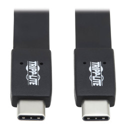 Tripp Lite U420-16N-G25AFL câble USB 0,4 m USB 3.2 Gen 2 (3.1 Gen 2) USB C Noir
