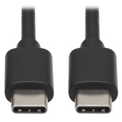 Tripp Lite U040-003-C câble USB 0,9 m USB 2.0 USB C Noir