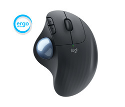 Logitech Ergo M575 Trackball for Business souris Droitier RF sans fil + Bluetooth 4000 DPI