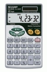 Sharp EL-344RB calculatrice Poche Calculatrice scientifique Argent