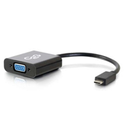 C2G USB3.1-C/VGA adaptateur graphique USB 1920 x 1200 pixels Noir