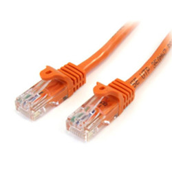 StarTech.com 6 ft Orange Snagless Category 5e (350 MHz) UTP Patch Cable câble de réseau 1,83 m