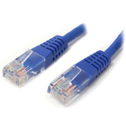 StarTech.com 12 ft Blue Molded Category 5e (350 MHz) UTP Patch Cable câble de réseau Bleu 3,66 m