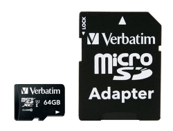 Verbatim Premium 64 Go MicroSDXC Classe 10