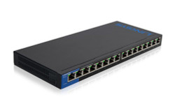 Linksys LGS116 commutateur réseau Gigabit Ethernet (10/100/1000) Noir