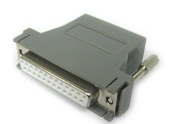 Digi 76000699 changeur de genre de câble DB-25 RJ-45 Gris