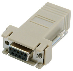 Digi 76000697 changeur de genre de câble DB-9 RJ-45 Gris