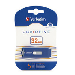 Verbatim 97408 lecteur USB flash 32 Go USB Type-A 2.0 Bleu