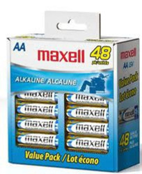 Maxell LR6 48Pk Batterie à usage unique AA Alcaline