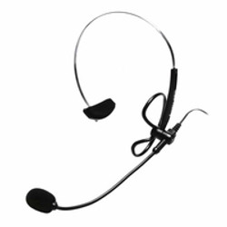 C1-1009500-39 NC-8 Ultralight Head-Mounted Noise-Canceling Microphone with 3.5mm plug.