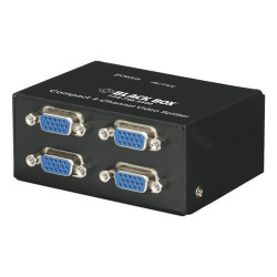 AC1056A-4 BLACK BOX CORP COMPACT VGA VIDEO SPLITTER, 4-CHANNEL