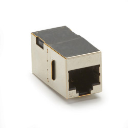 C6ACP71S-SV BLACK BOX CORP CAT6A STRAIGHT-THROUGH SHIELDED COUPLER