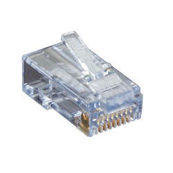 Black Box C6EZUP-50PAK connecteur de fils RJ-45 Transparent