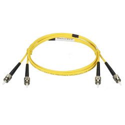 EFN310-001M-SCLC Single-Mode 9-Micron Duplex Fiber Optic Cable LC-SC PVC 1-m 3.2-ft.