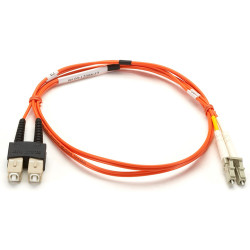 Black Box 2m LC-SC câble de fibre optique ST Orange