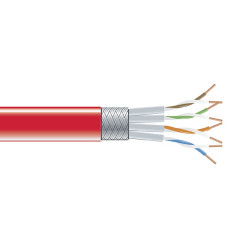 Black Box Cat6, 30m câble de réseau Rouge S/FTP (S-STP)