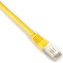 Black Box Cat6 S/FTP câble de réseau Jaune 0,3 m S/FTP (S-STP)