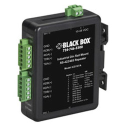 Black Box ICD107A convertisseur série, répéteur et isolateur RS-422/485 Noir