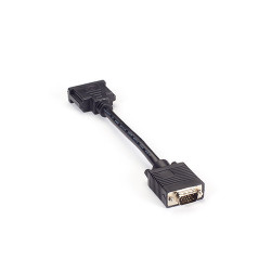 Black Box VA-VGA-DVII câble vidéo et adaptateur 2,03 m VGA (D-Sub) DVI-I Noir