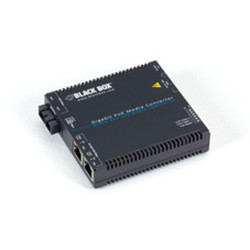 Black Box LGC5201A convertisseur de support réseau 1000 Mbit/s 850 nm Multimode Noir