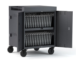 Bretford TVC32PAC-CK chariot et rangement roulant Classe mobile de charge et de gestion Charbon de bois