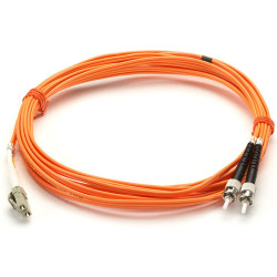 Black Box LC–ST 20m câble de fibre optique Orange