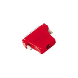 Black Box FA4525M-RD changeur de genre de câble DB25 RJ45 Rouge