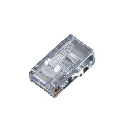 Black Box FM506-R2 connecteur de fils RJ-45 Transparent