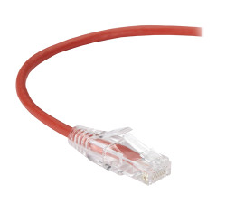 Black Box CAT6A 3m câble de réseau Rouge U/UTP (UTP)