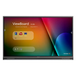 Viewsonic IFP7552-1C tableau blanc interactif et accessoire 189,2 cm (74.5") 3840 x 2160 pixels Écran tactile Noir