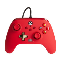 1518810-02 POWER A F,XBX ENWIRED CONTROLLER RED,UN
