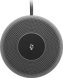 Logitech Expansion Mic for MeetUp Noir, Gris Microphone de table