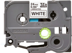 TZE251 P-Touch TZ Tape, Black on White 1"