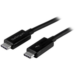 TBLT3MM2M StarTech.com Câble Thunderbolt 3 (20 Gb/s) USB-C de 2 m - Compatible Thunderbolt, USB et DisplayPort - M/M