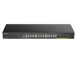 DGS-1250-28X 24PORT GBE SWITCH + 4 10G SFP+