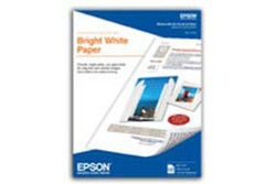 S041586 Epson Bright White Paper 8.5" x 11" 500s papier jet d'encre Letter (215.9x279.4 mm) 500 feuilles Blanc
