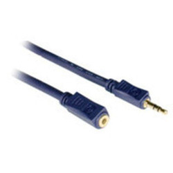40608 C2G 6ft Velocity™ 3.5mm Stereo Audio Extension Cable M/F câble audio 1,83 m 3,5mm Bleu