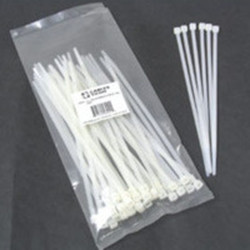 43032 C2G 4in Cable Ties - White 100pk serre-câbles Blanc