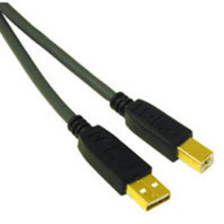 45003 C2G 3m Ultima USB 2.0 A/B Cable câble USB USB A USB B Noir